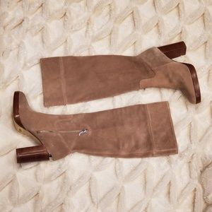 MICHAEL KORS Reginal Suede Tall Boots. NWOB